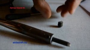 Обломилась пробка  слива тосола на радиаторе http://aidasteh.ru/