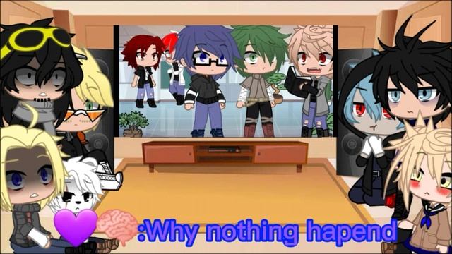 Pro Heros and Villian react to //Bakugo death note\\ bnha [Gacha club] смотреть онлайн