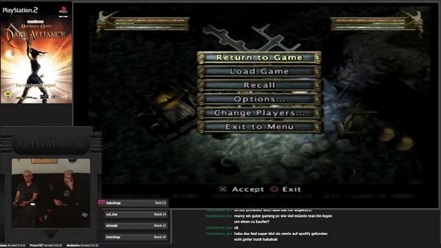 FirstPlaythrough: Baldurs Gate Dark Alliance - PS2 [COOP] смотреть онлайн