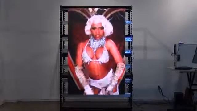 Тест светодиодного экрана P6 mm смотреть онлайн