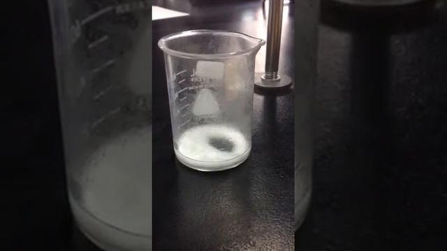 Unknown White Compound MgSO4