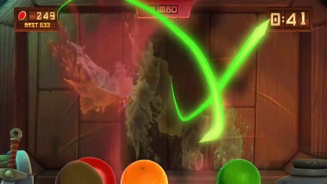 Fruit Ninja Kinect 2 part 8 смотреть онлайн