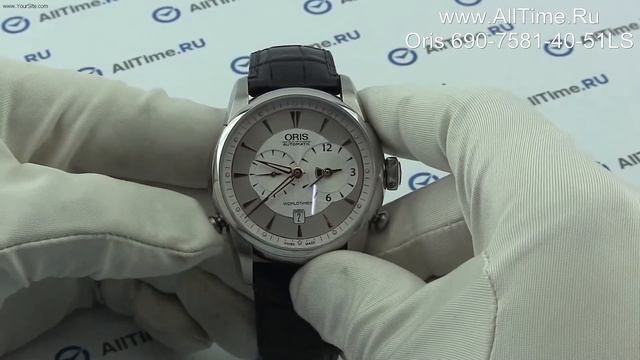 Обзор. Мужские наручные часы Oris 690-7581-40-51LS смотреть онлайн