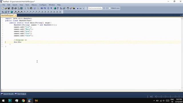 Java Tutorial 27 : HashSet смотреть онлайн