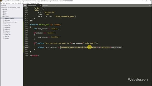 School Fees Management System in PHP & MySQL - Soft Delete Academic Year Data - 12 смотреть онлайн