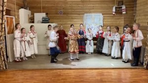 Фольклорный ансамбль «Миряне».Учащиеся 1 класса школы им.Балакирева.Руководитель Жукова Н.В.