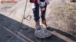 Einhell TE-RH 38 E - Rotopercutor SDS-Max, 1050 W, 9 J - Prezentare&Test in sarcina