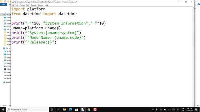 Get system information using python смотреть онлайн