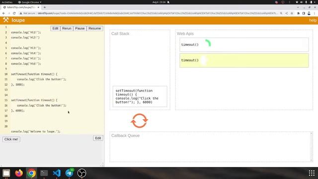 Node.js event loop смотреть онлайн