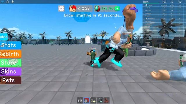 СТАРЫЙ СИМУЛЯТОР КАЧКА 3 ? Отжимаюсь и делаю стойку на голове. Roblox Weight Lifting Simulator 3 смотреть онлайн