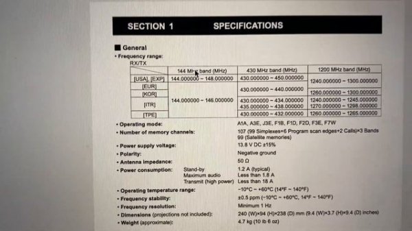 Обзор со вскрытием Icom IC-9700 , Расширение диапазона прием/передачи.Icom IC-9700 Review