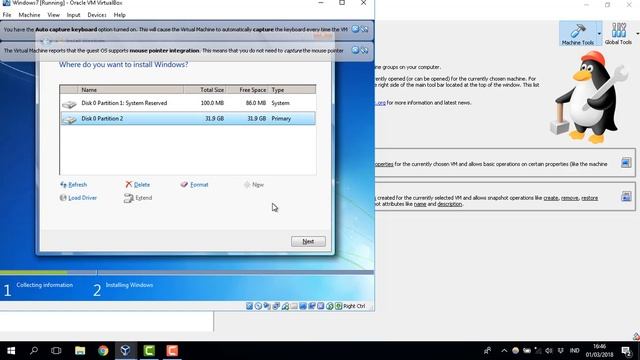 Turorial menginstall windows 7 menggunakan Oracle VM Virtualbox смотреть онлайн
