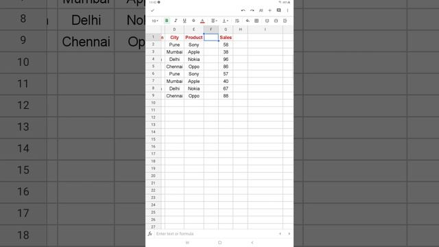 Mobile Excel में Column Insert & Delete कैसे करें? | Insert & Delete Column Function in Excel смотреть онлайн