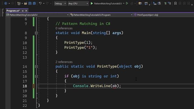 C# Pattern Matching - Improve your C# skills in 6 minutes смотреть онлайн