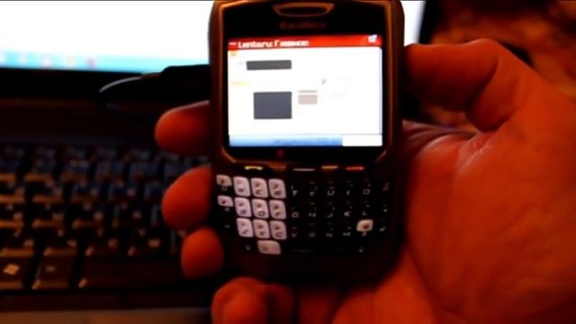 BlackBerry 8700 и настройка интернета смотреть онлайн