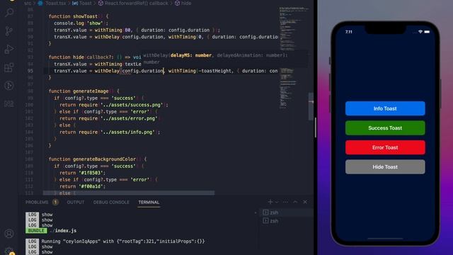React Native Toast with Animations in 11 minutes | React Native Tutorial смотреть онлайн