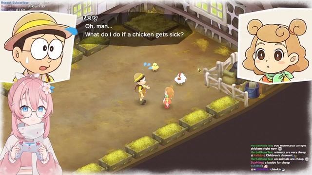 The CUTEST farming game ever 【Doraemon Story of Seasons: Friends of the Great Kingdom】 смотреть онлайн