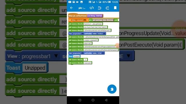 Unzip files to data folder in android12 in sketchware #sketchware смотреть онлайн