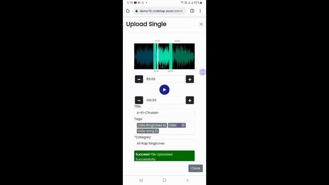 Ringtone Website Design смотреть онлайн