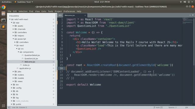 Replacing ReactDOM.render with createRoot смотреть онлайн