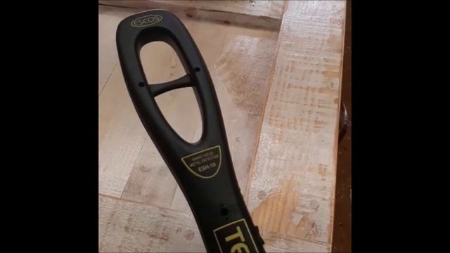 Detector de metales manual Terascan ESH-10 смотреть онлайн