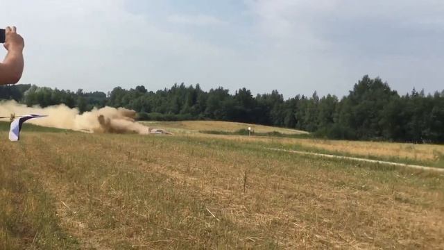 Опасный момент Отта Тянака на СУ4 ралли Эстонии 2021 смотреть онлайн