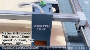 МОЩНЫЙ ПОРТАТИВНЫЙ ЛАЗЕРНЫЙ ГРАВИРОВАЛЬНЫЙ СТАНОК - ZBAITU S60