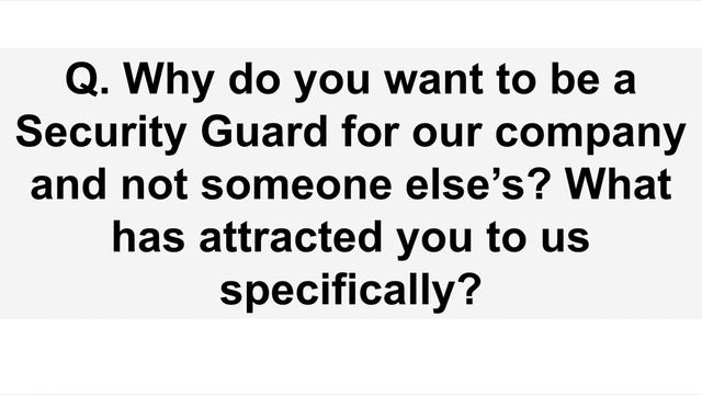 SECURITY GUARD Interview Questions And Answers (PASS Your SECURITY OFFICER Interview!) смотреть онлайн