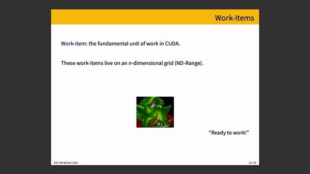 ECE 459 Lecture 21: GPU Programming смотреть онлайн