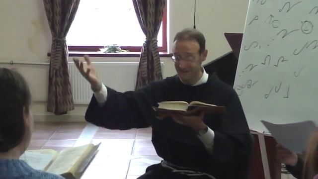 Григорианский хорал (фрагмент практических занятий) смотреть онлайн