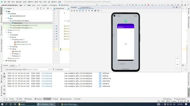 PMDM. Ciclo de vida y primera activity en Kotlin смотреть онлайн