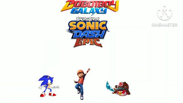 Boboiboy galaxy/ Rayman raving rabbids angry birds Sonic dash epic trailer смотреть онлайн