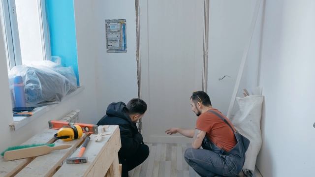 Установка межкомнатных дверей Про зазоры, телескопический наличник и монтаж без гвоздей смотреть онлайн