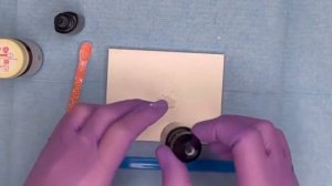 Замешивание стеклоиономерного цемента для фиксации металлических конструкций FUJI PLUS