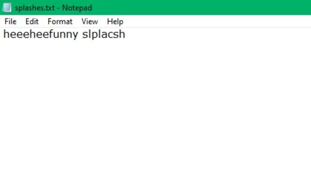 Minecraft: Custom Splash Texts Tutorial for Dummies смотреть онлайн