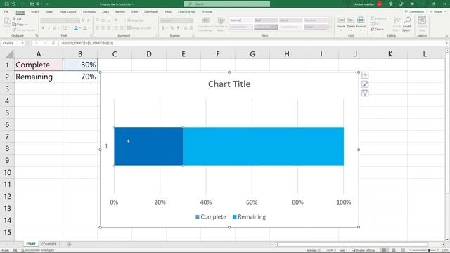 Create a Progress Bar in Microsoft Excel that Automatically Updates смотреть онлайн