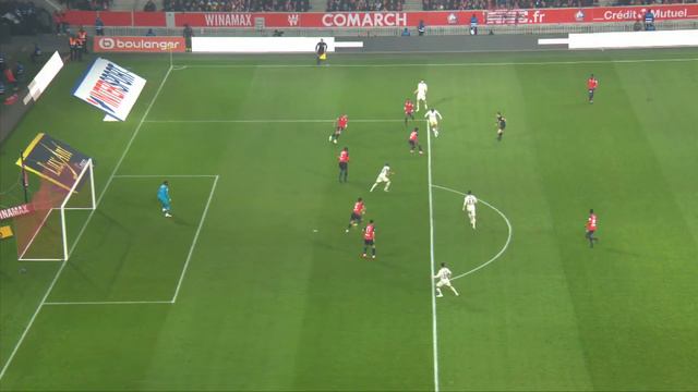 Goal Juan BERNAT (11') / LOSC - Paris Saint-Germain (5-1) (LOSC-PARIS) / 2018-19 смотреть онлайн