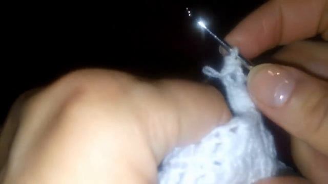 Вязание трёх ярусной салфетки,крючком.Часть2 смотреть онлайн