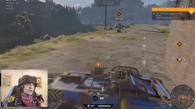 DEFEND THE TRUCK! | Crossout raid gameplay смотреть онлайн