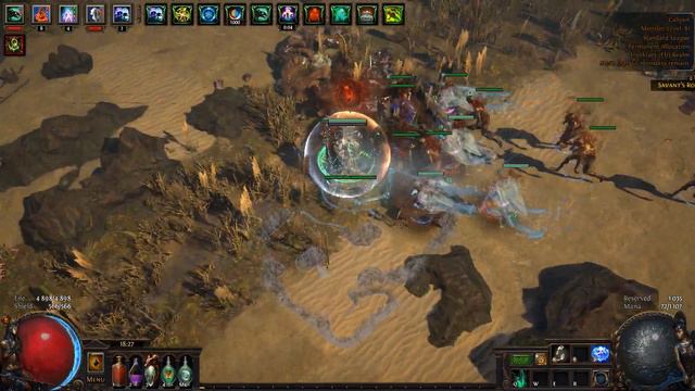 PathOfExile Witch Necromancer Raise Spectre Build Part II смотреть онлайн