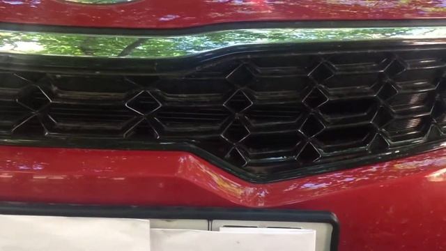 Киа рио 4 защитная сетка решётки радиатора смотреть онлайн