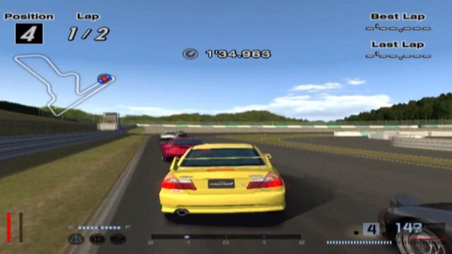 Гран Туризмо 4 (Онлайн Тест Версия) Митсубиши Лансър Еволюция V GSR Геймплей смотреть онлайн