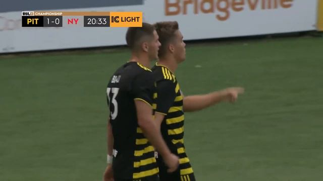 Charles Robbins Mertz Jr. with a Goal vs. New York Red Bulls II смотреть онлайн