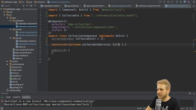 CROSS COMPONENT COMMUNICATION - Angular 2.0 Final - Getting Started смотреть онлайн