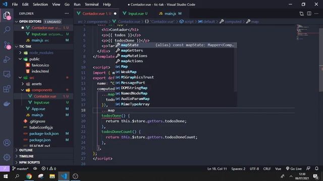 Vuex (parte 5) mapGetters смотреть онлайн