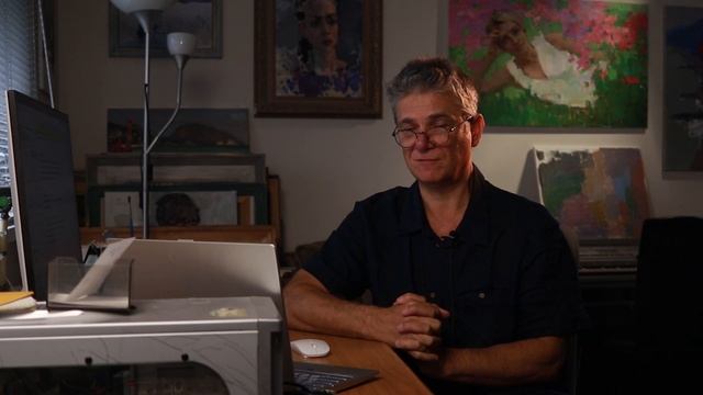 1036 СОМНЕНИЯ ХУДОЖНИКА _ рисование. Короленков