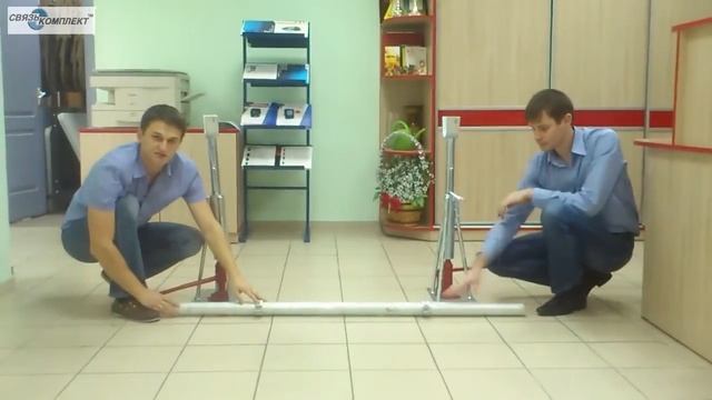 Как работает кабельный домкрат? Видео