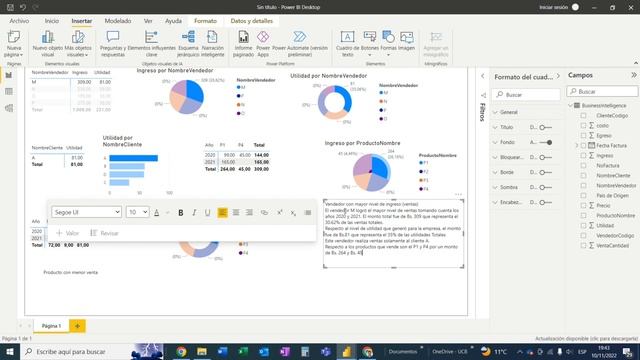 Business Intelligence Power BI T7 смотреть онлайн