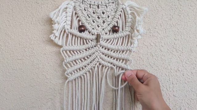 Macrame Owl Plant Hanger | Step by Step Tutorial смотреть онлайн