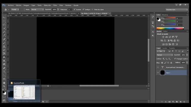 Tutorial photoshop CS6 | Cómo hacer una foto de texto | [en español] смотреть онлайн